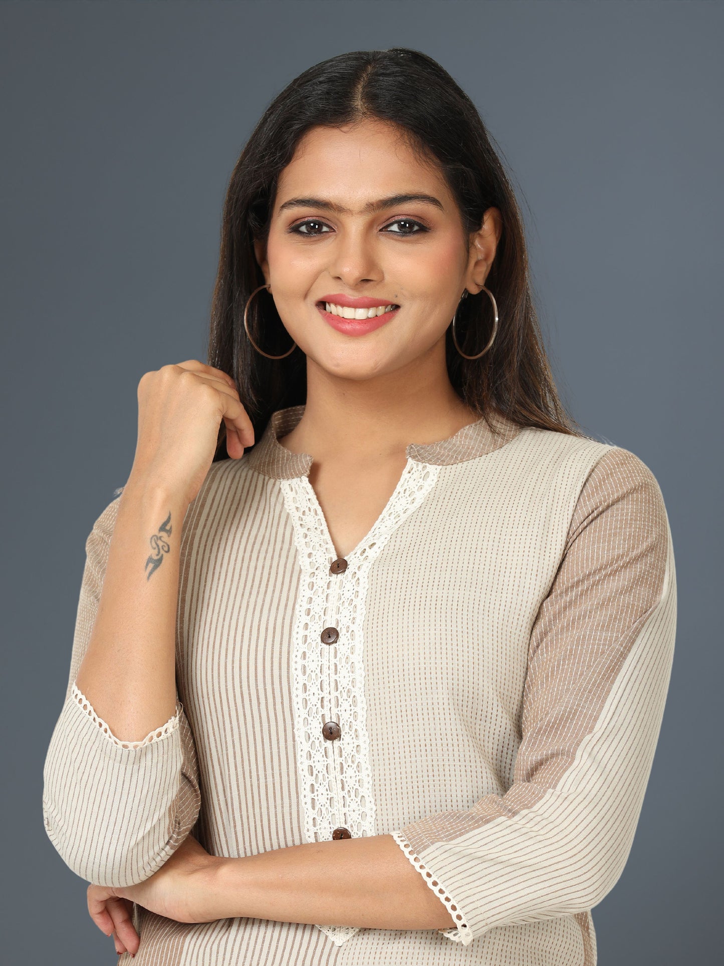 Cotton Woven Long Kurta