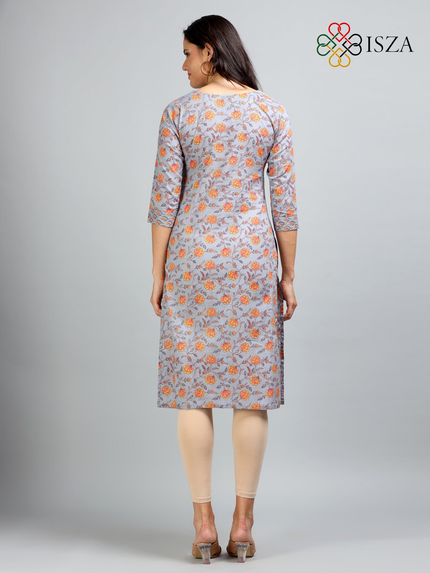 Cotton Block Printed Long Kurta