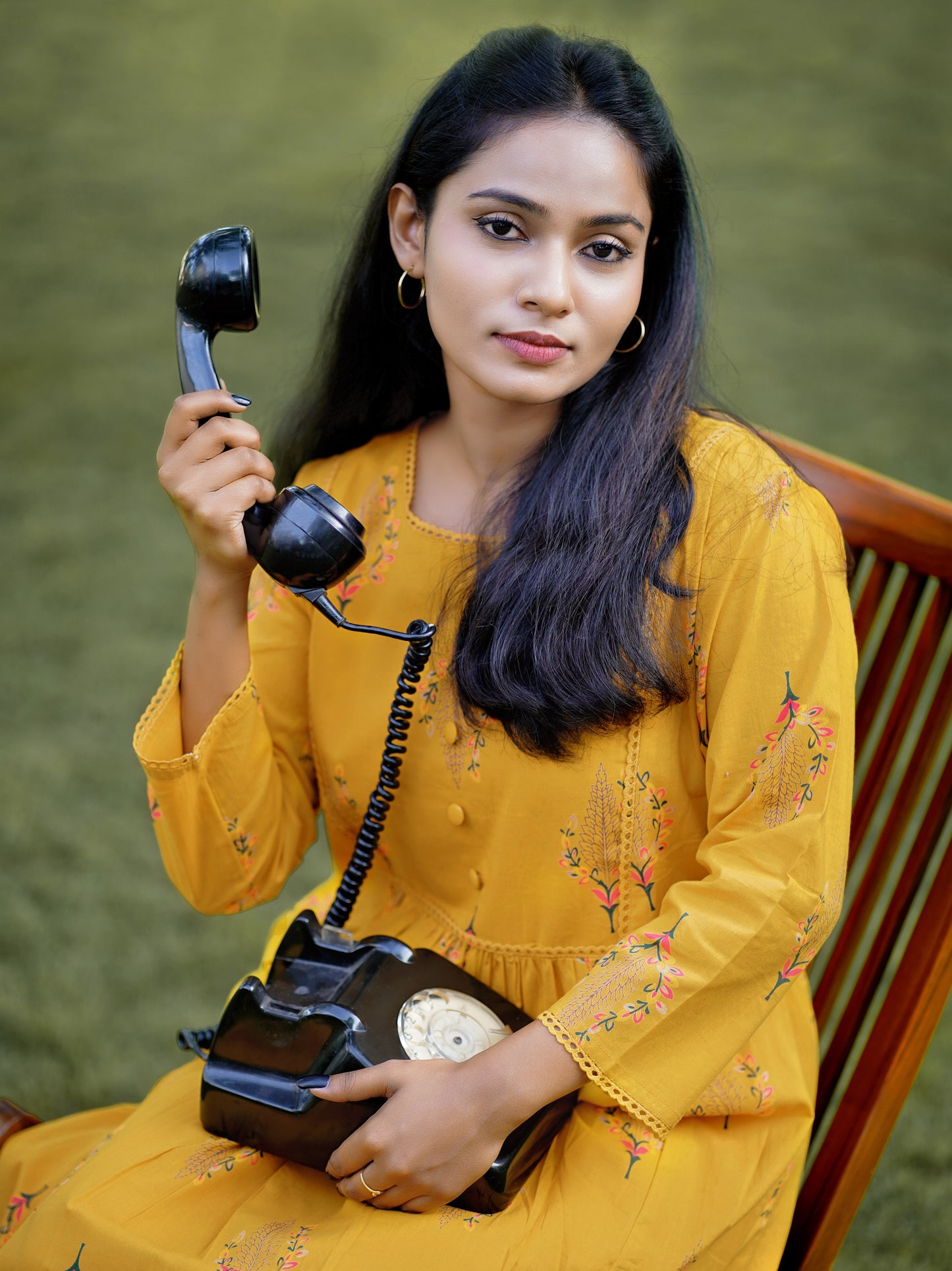 Cotton Block Printed Long Kurta