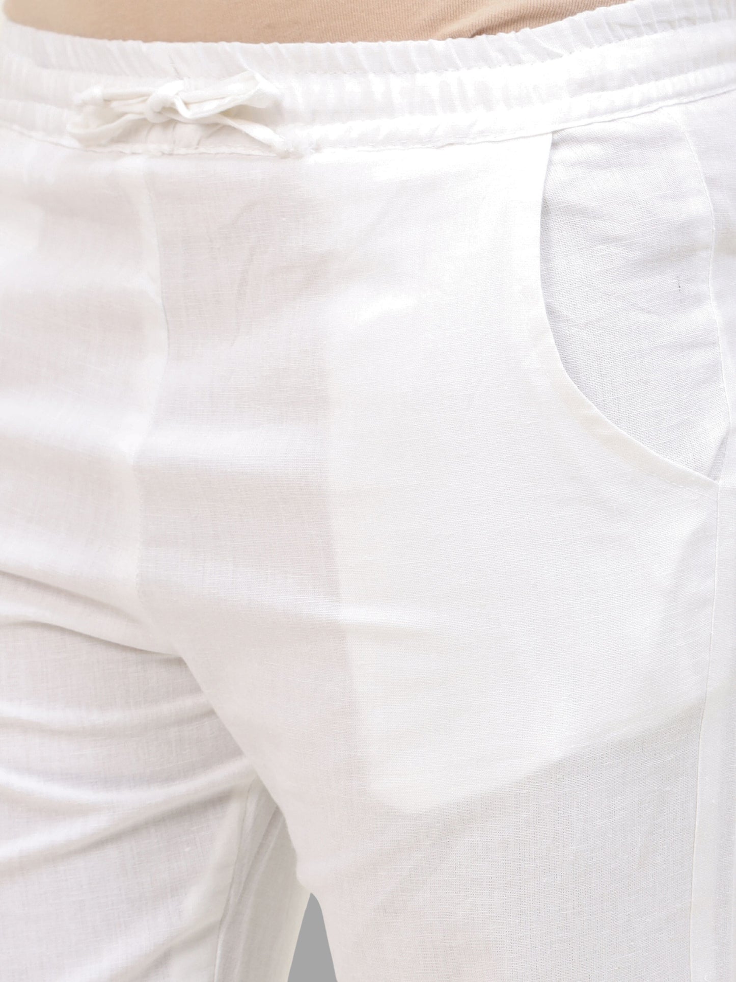 Cotton Plain Straight Pant