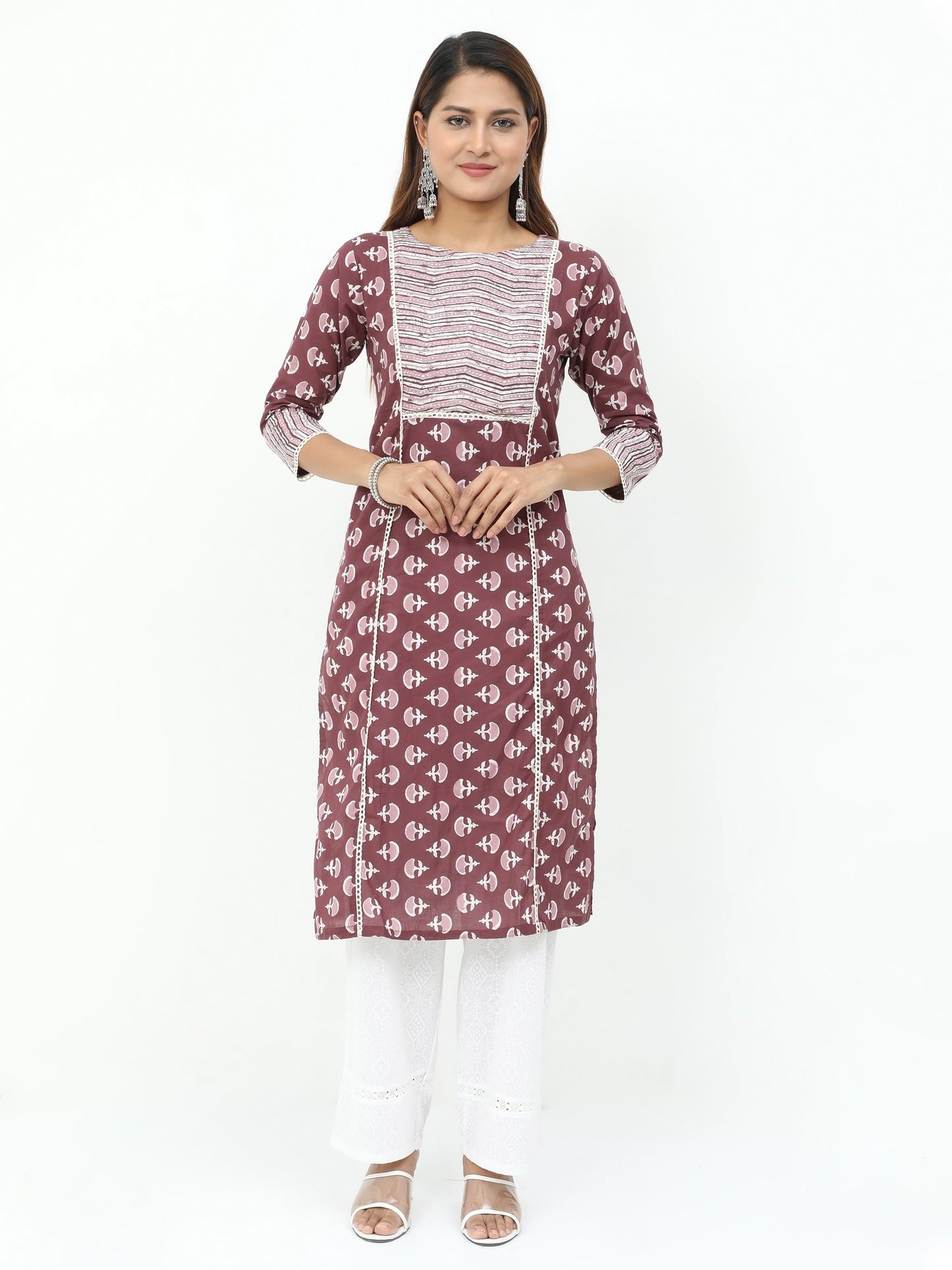 Cotton Block Printed Kurti
