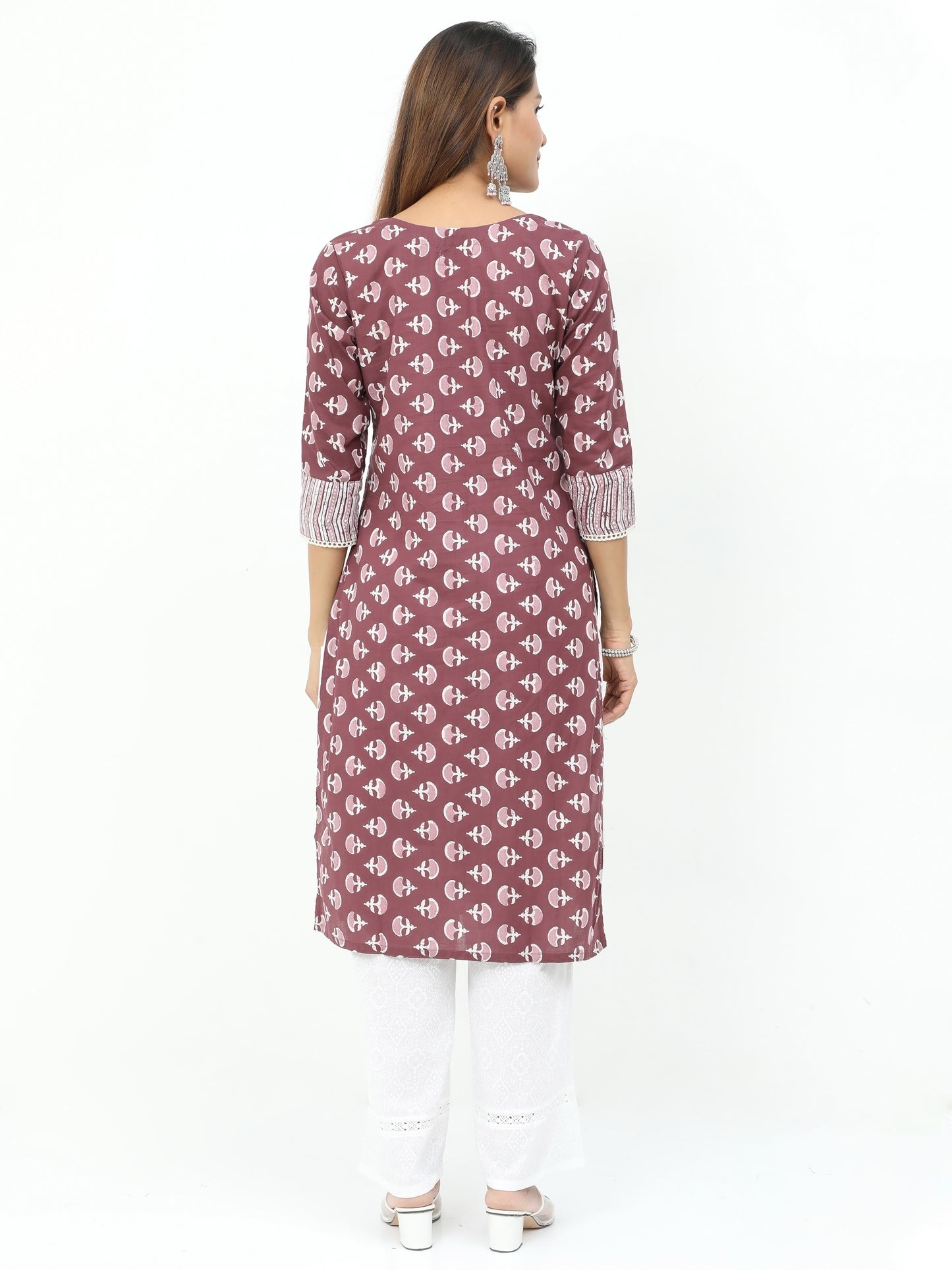 Cotton Block Printed Long kurta