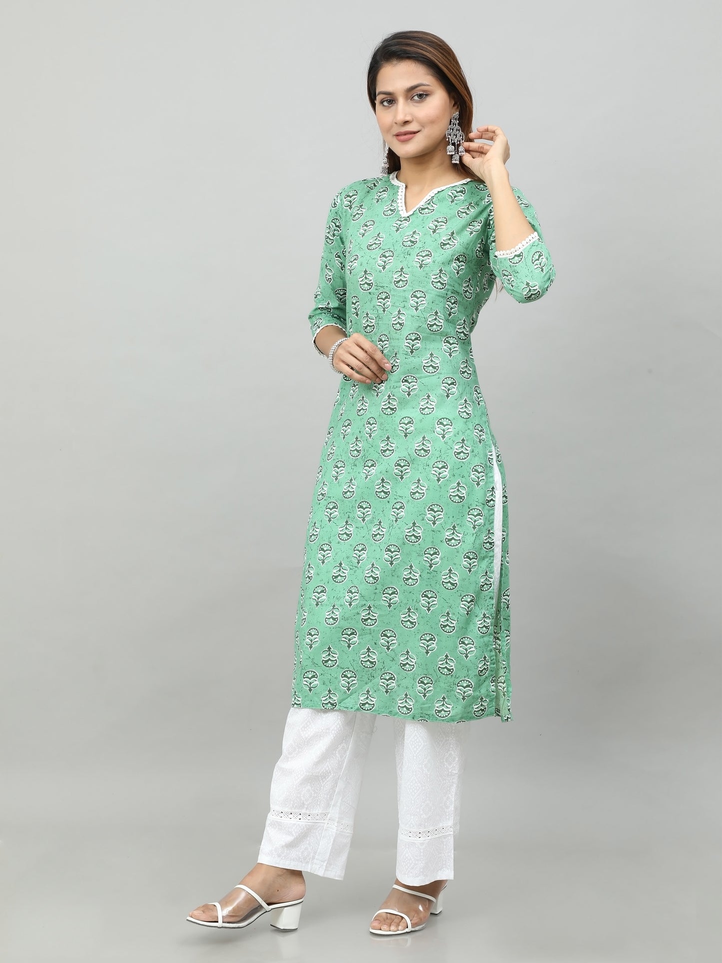 Cotton Block printed Kurti