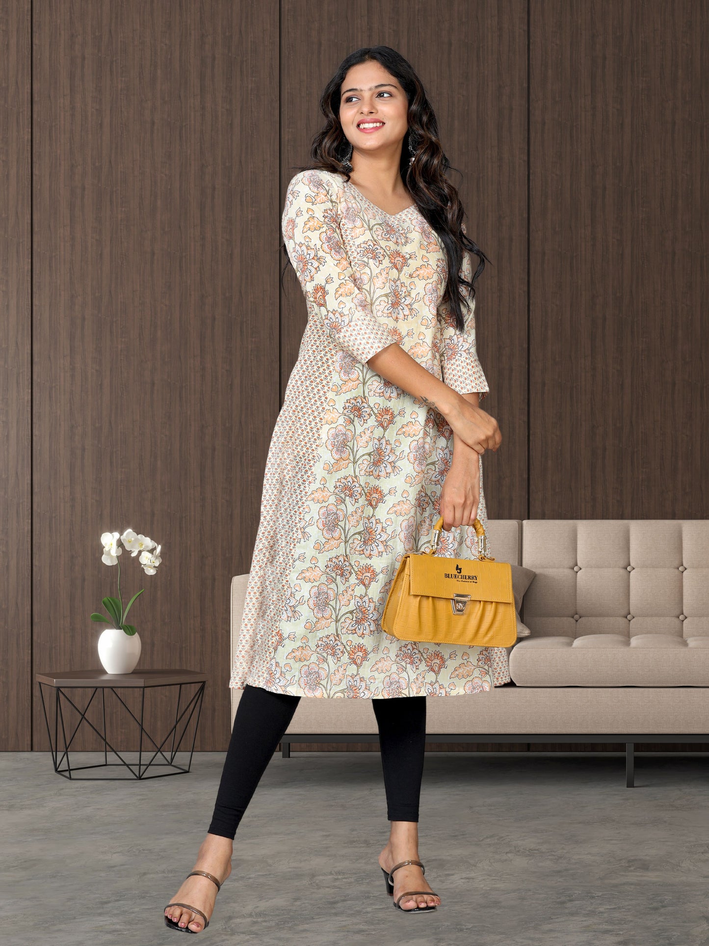 Cotton Block Printed Long kurta
