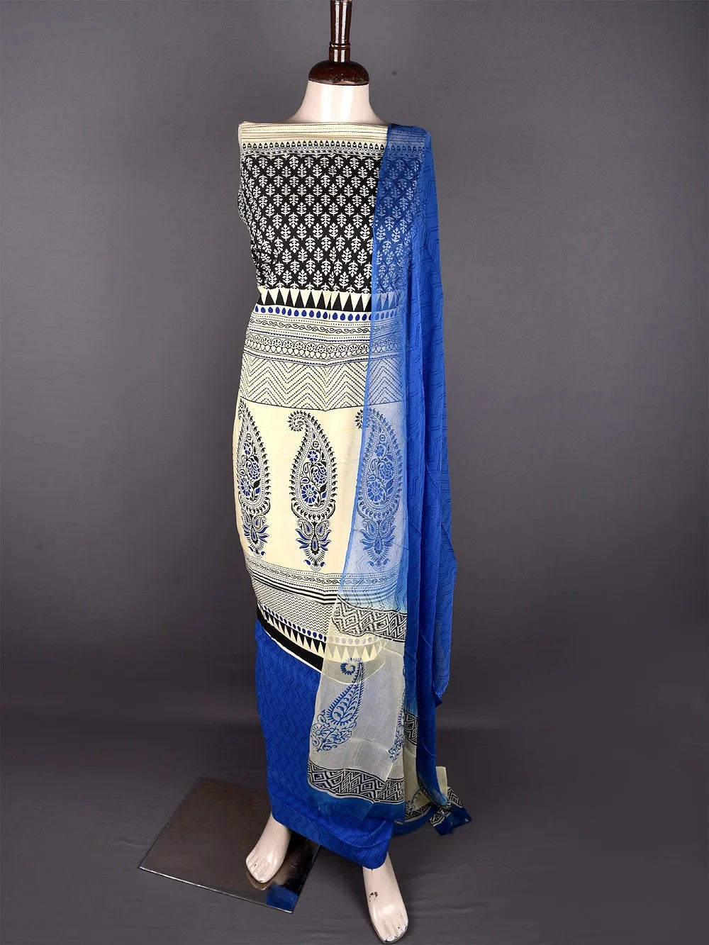 Cotton Block Printed Suit Set