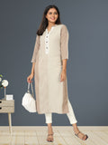 Cotton Woven Long Kurta
