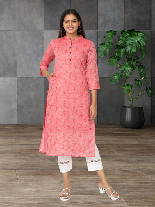 Cotton Jacquart kurta