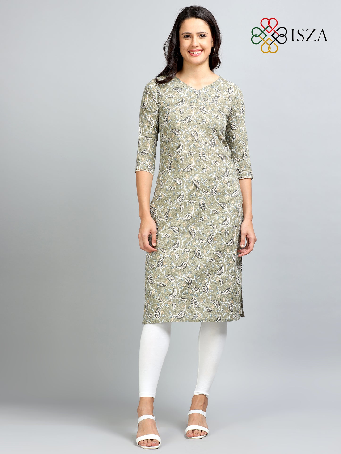 Cotton Block Printed Long Kurta