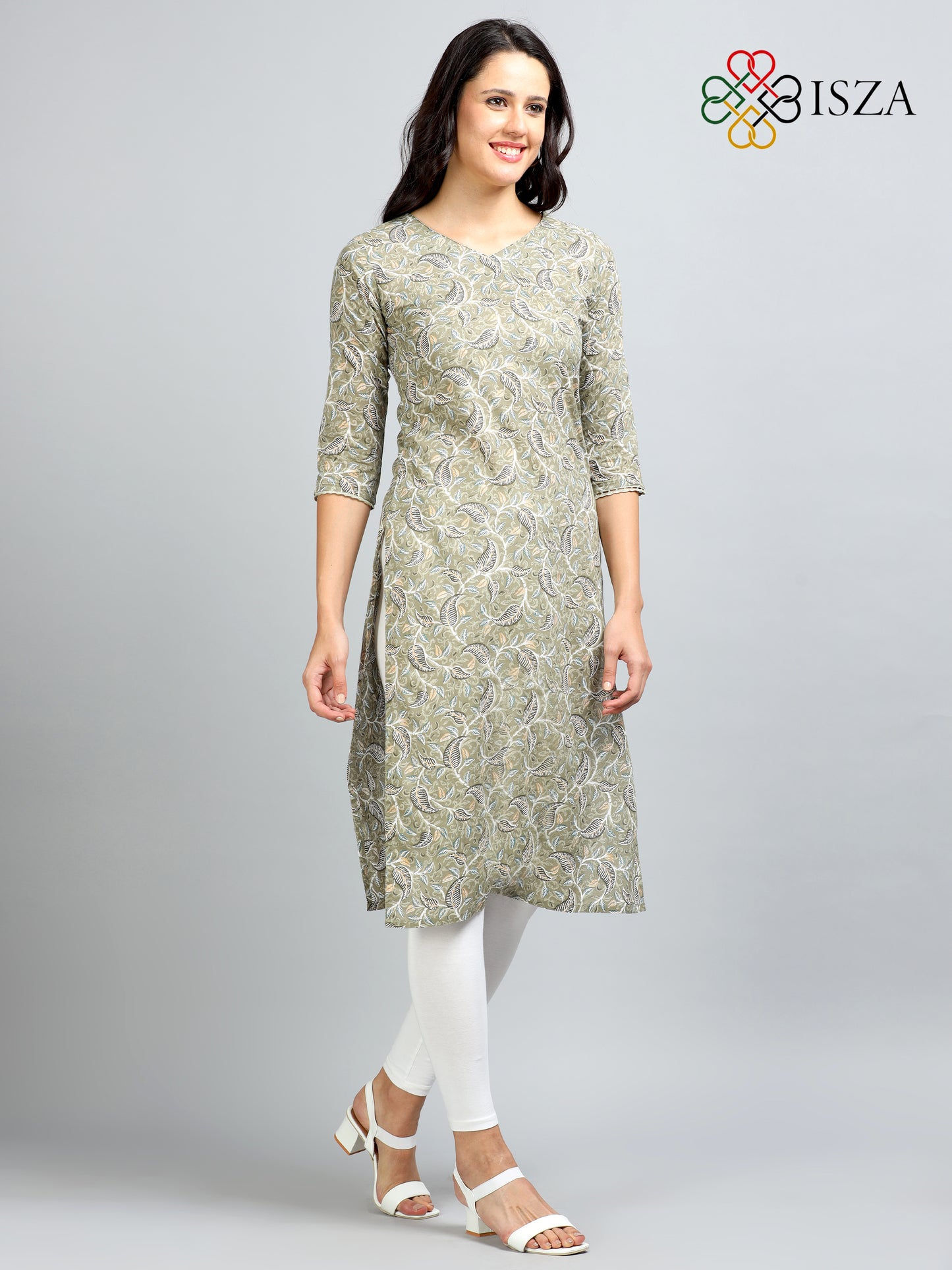 Cotton Block Printed Long Kurta