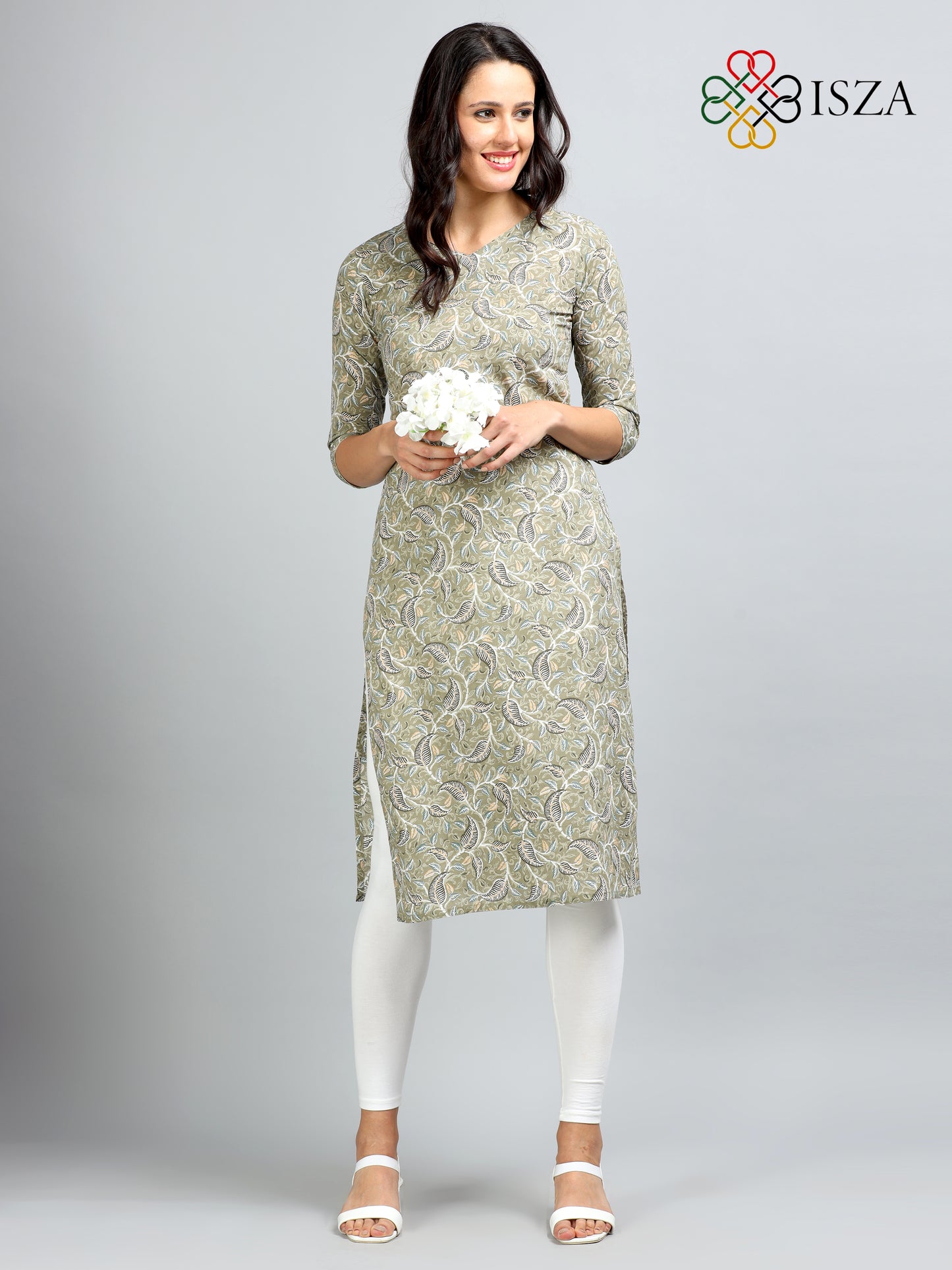 Cotton Block Printed Long Kurta