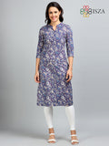Cotton Block Printed Long Kurta