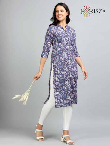 Cotton Block Printed Long Kurta