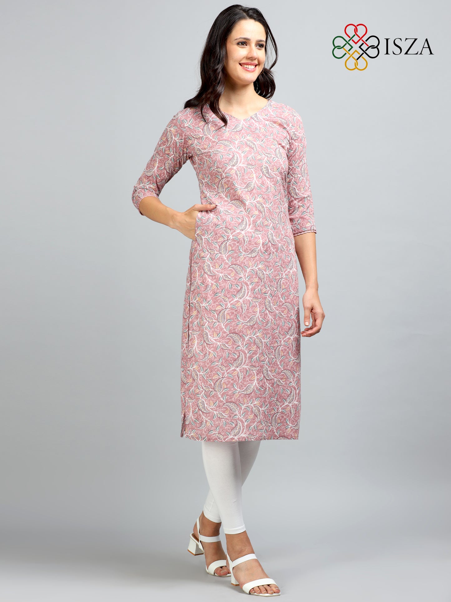 Cotton Block Printed Long Kurta