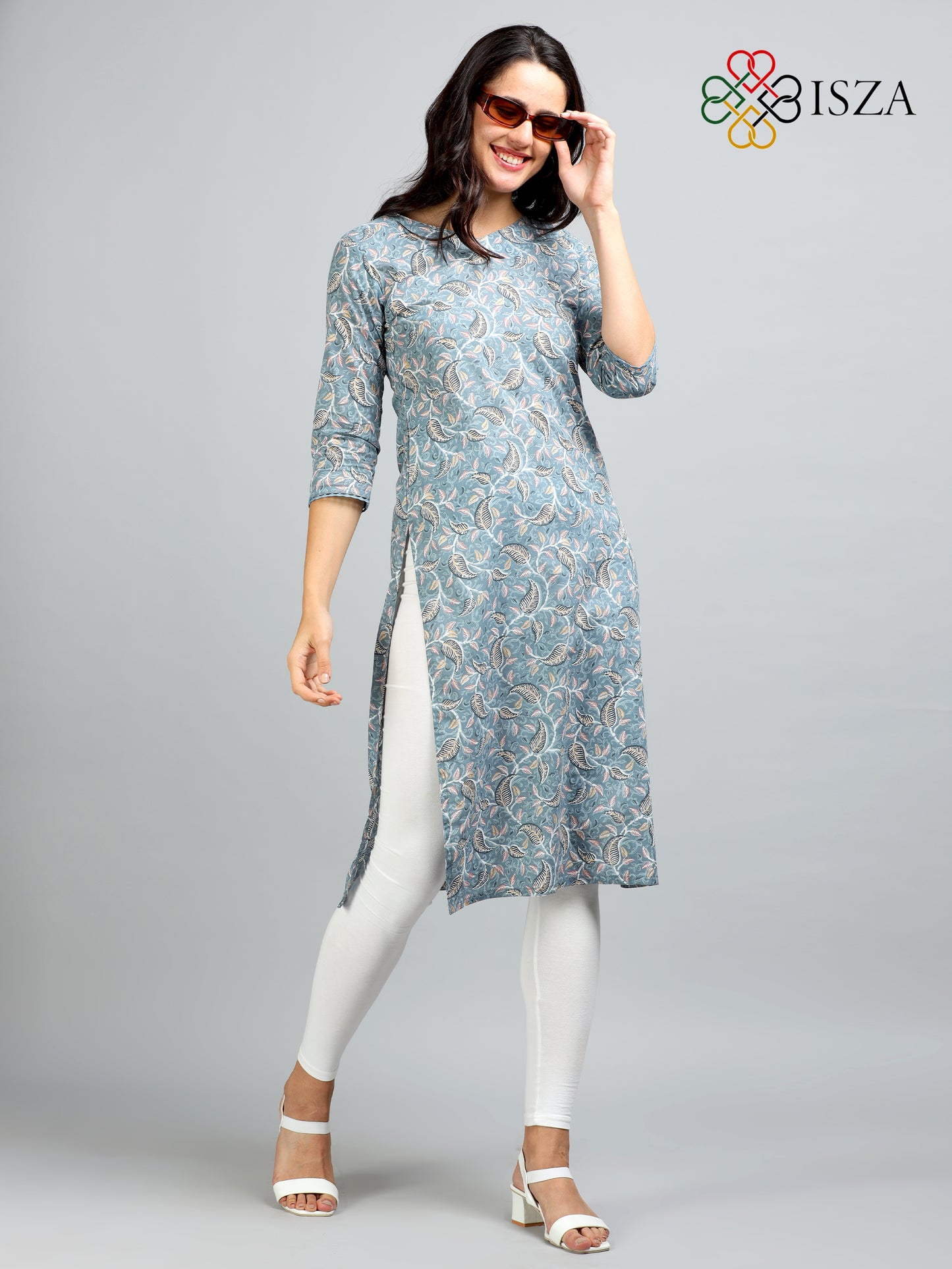 Cotton Block Printed Long Kurta