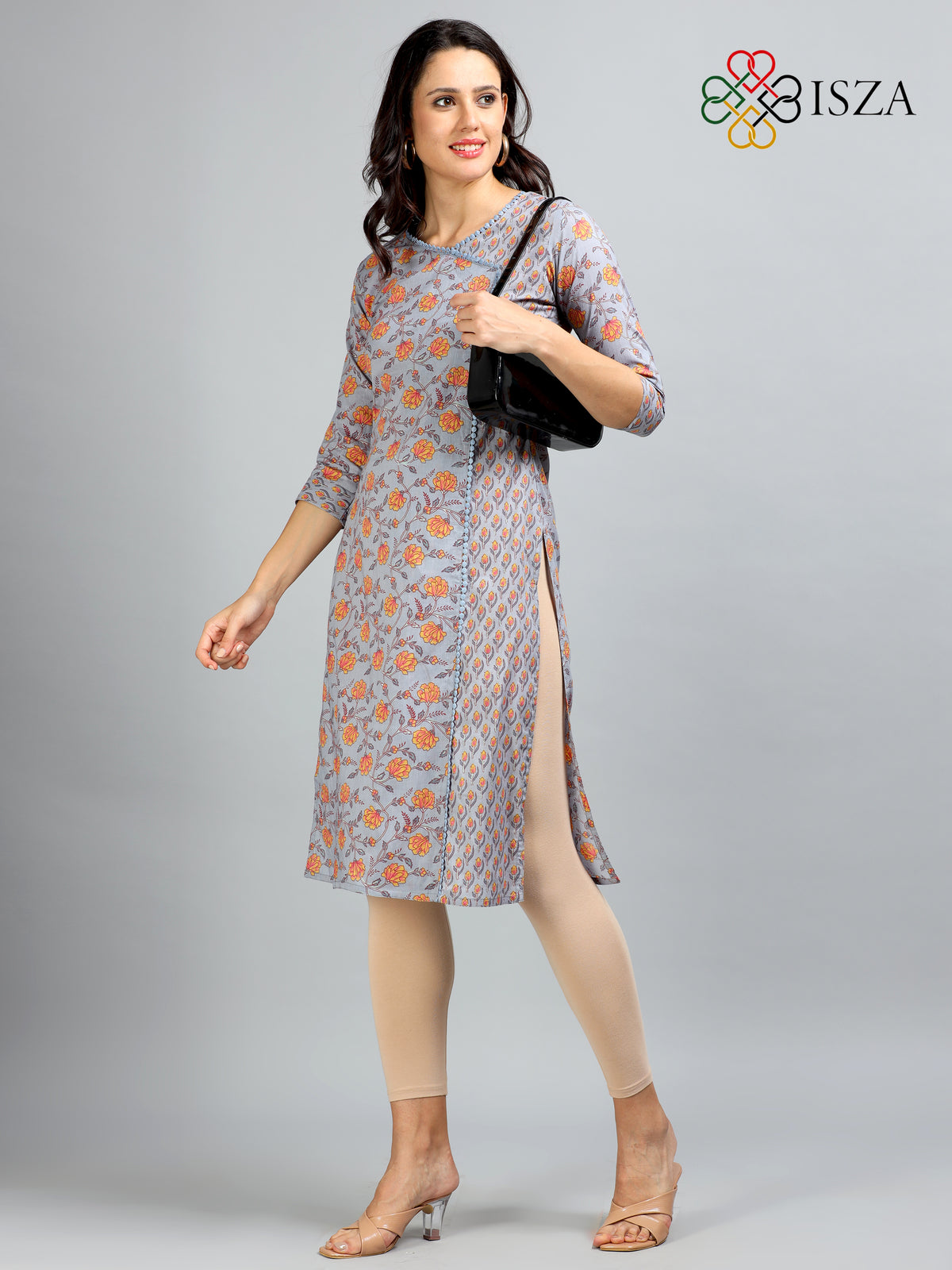 Cotton Block Printed Long Kurta