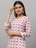 Cotton Block Printed Long Kurta