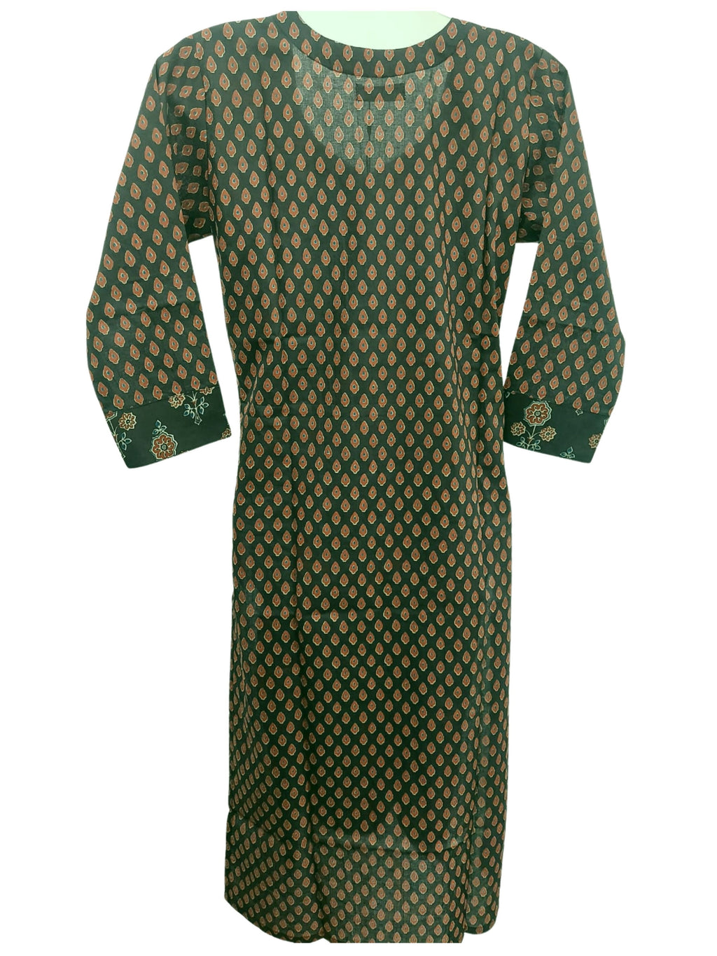 Cotton Block Printed Long Kurta