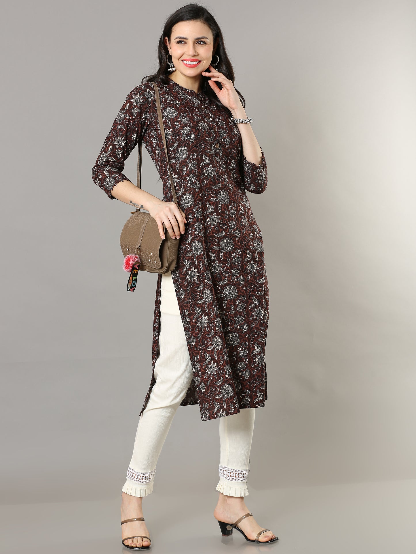 Cotton Block Printed Long Kurta