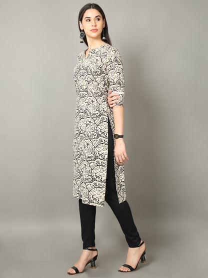 Cotton Block Printed Long Kurta