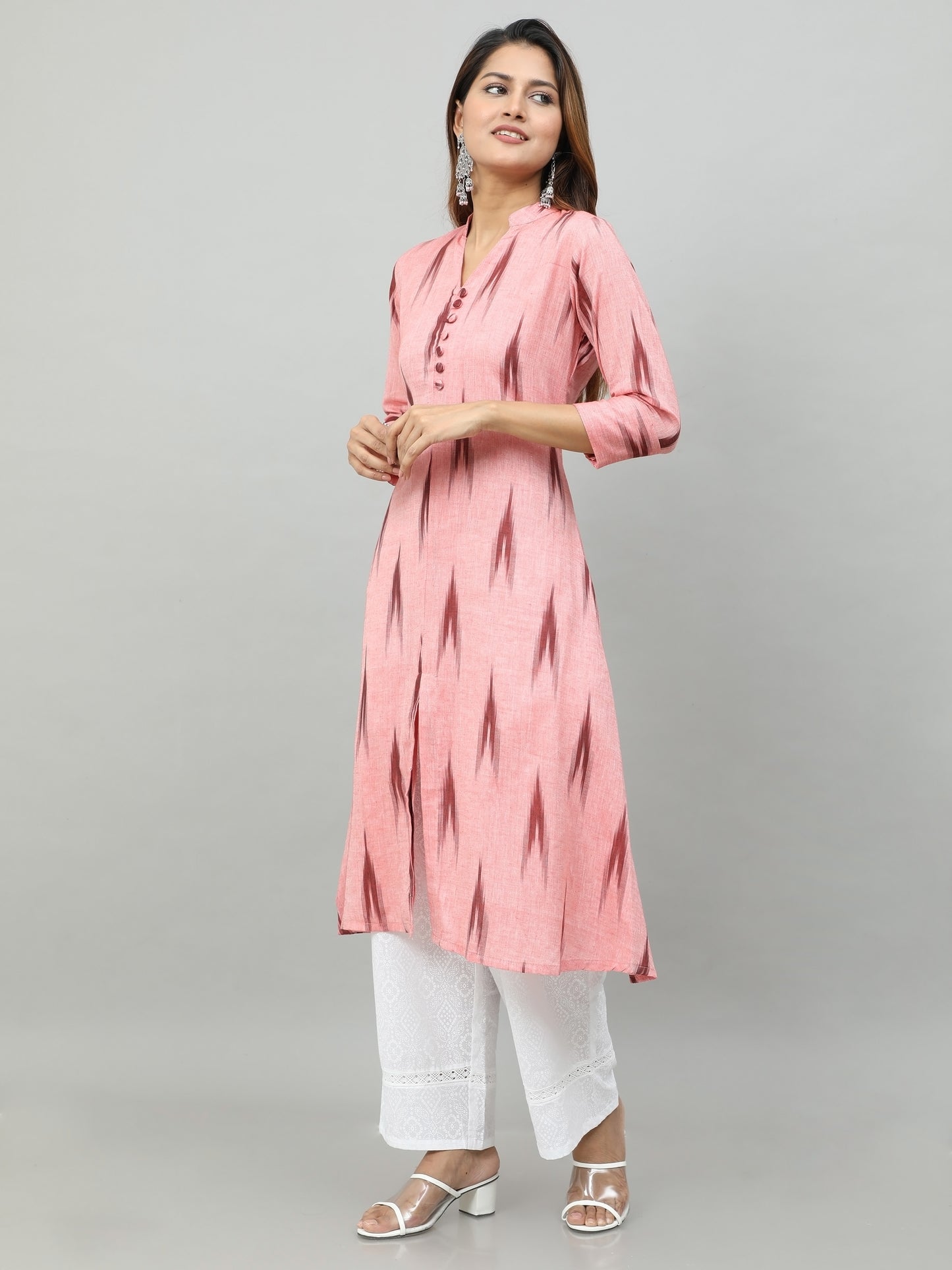 Cotton Ikat Long kurta