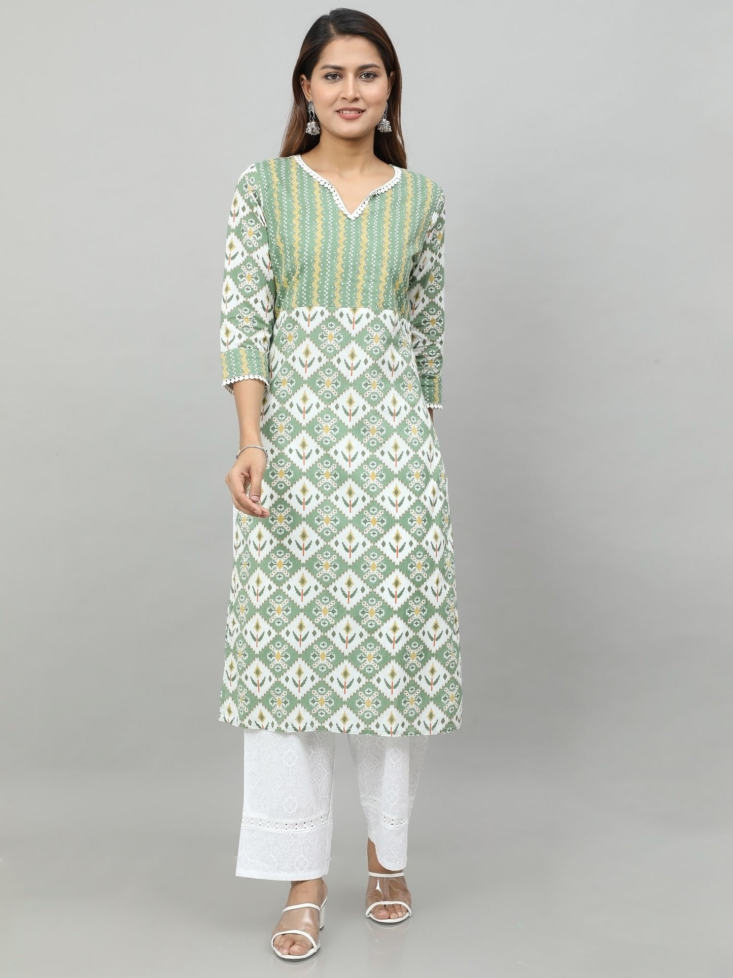 Cotton Block Printed Kurti